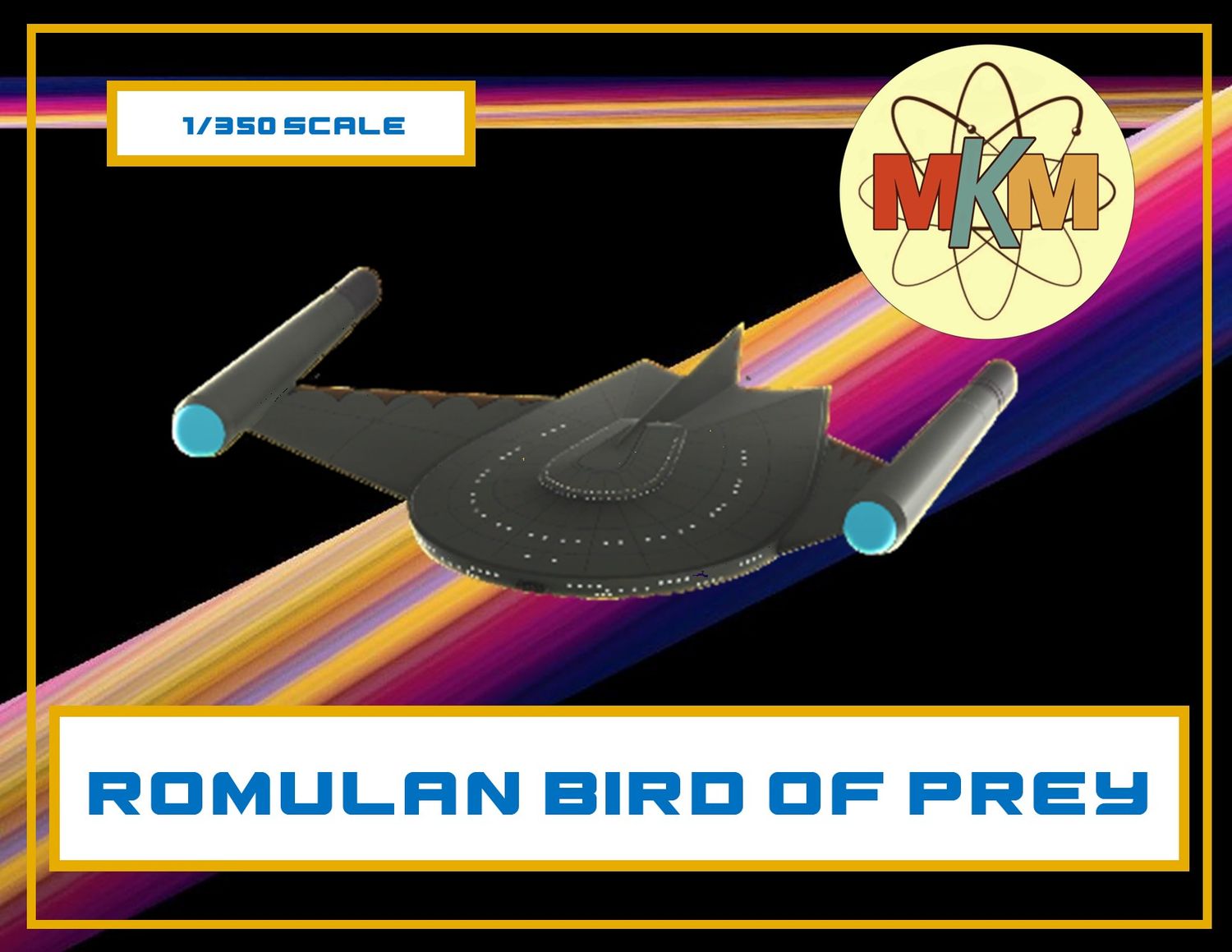 1/350 TOS ROMULAN BIRD OF PREY