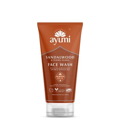 AYUMI gel za umivanje/čiščenje obraza SANDALOVINA &amp; YLANG YLANG 150 ml