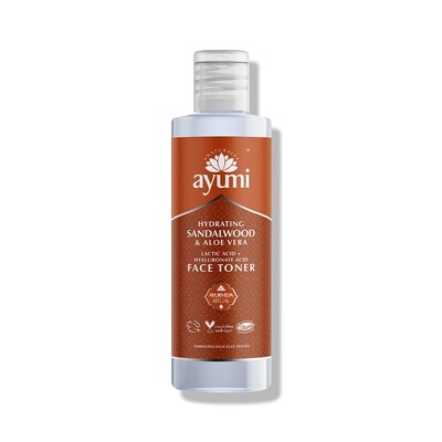 AYUMI tonik za obraz ALOE VERA &amp; SANDALOVINA 150 ml