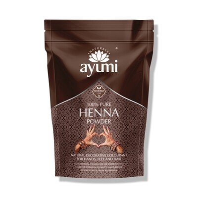 AYUMI kana v prahu za lase 100 % naravna/ 200 g