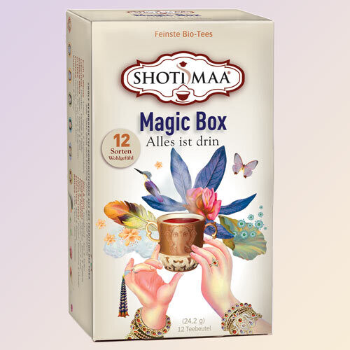 SHOTI MAA &quot;MAGIC BOX&quot; čaj *organic/ 12 različnih okusov