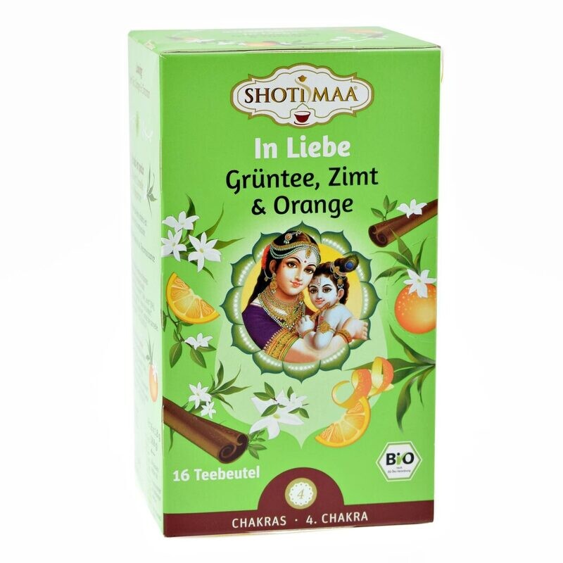 SHOTI MAA &quot;Loving&quot; čaj *organic 4. ČAKRA/ 16