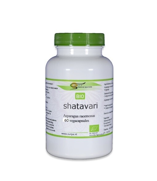 SURYA shatavari (šatavari) VEGE kapsule plus BIO/ 500 mg/ 60