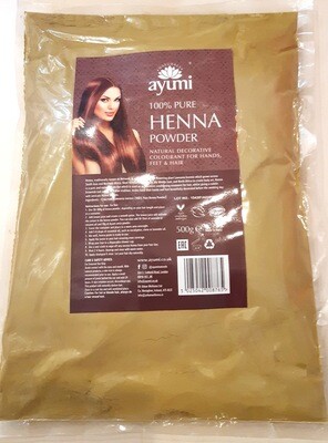 AYUMI kana v prahu za lase 100 % naravna/ 500 g