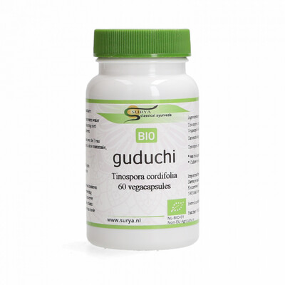 SURYA guduči (amrit) VEGE kapsule plus BIO/ 500 mg/ 60