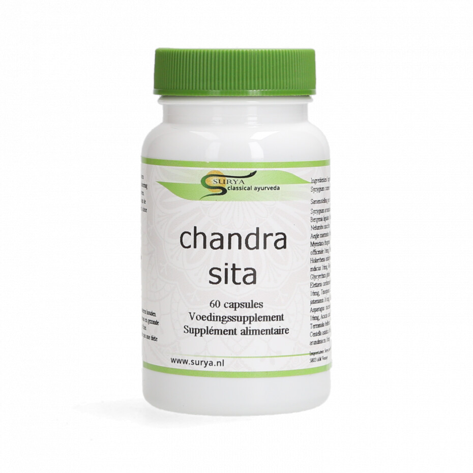 SURYA Chandra sita VEGE kapsule plus BIO/ 500 mg/ 60