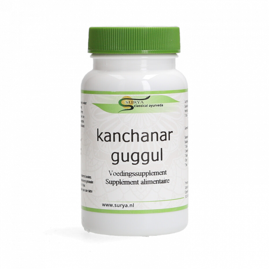 SURYA Kanchanar guggul tabletke/ 120 /500 mg