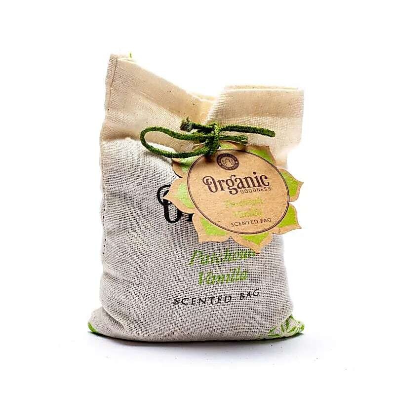 ORGANIC GOODNESS dišeče vrečke VANILIJA &amp; PAČULI bombaž/ 150 g