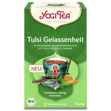 YOGI TEA tulsi Relax organic/ 17 čajnih vrečic