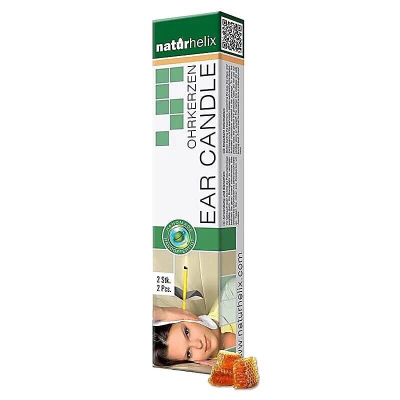 NATURHELIX ušesne svečke iz čebeljega voska/ 2 kos
