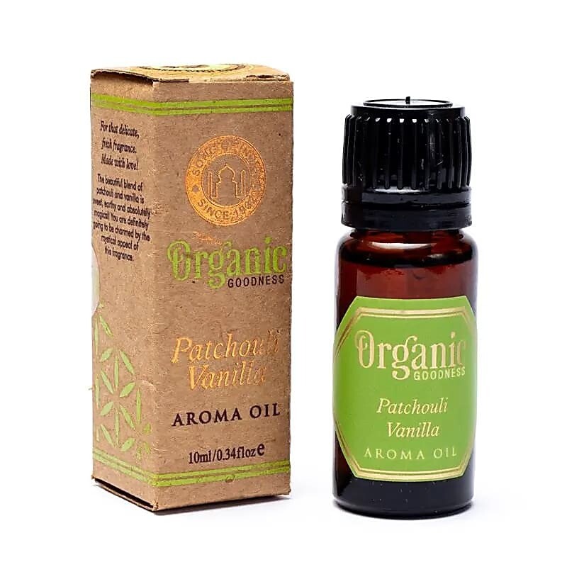 ORGANIC GOODNESS aromatično olje PAČULI &amp; VANILIJA/ 10 ml