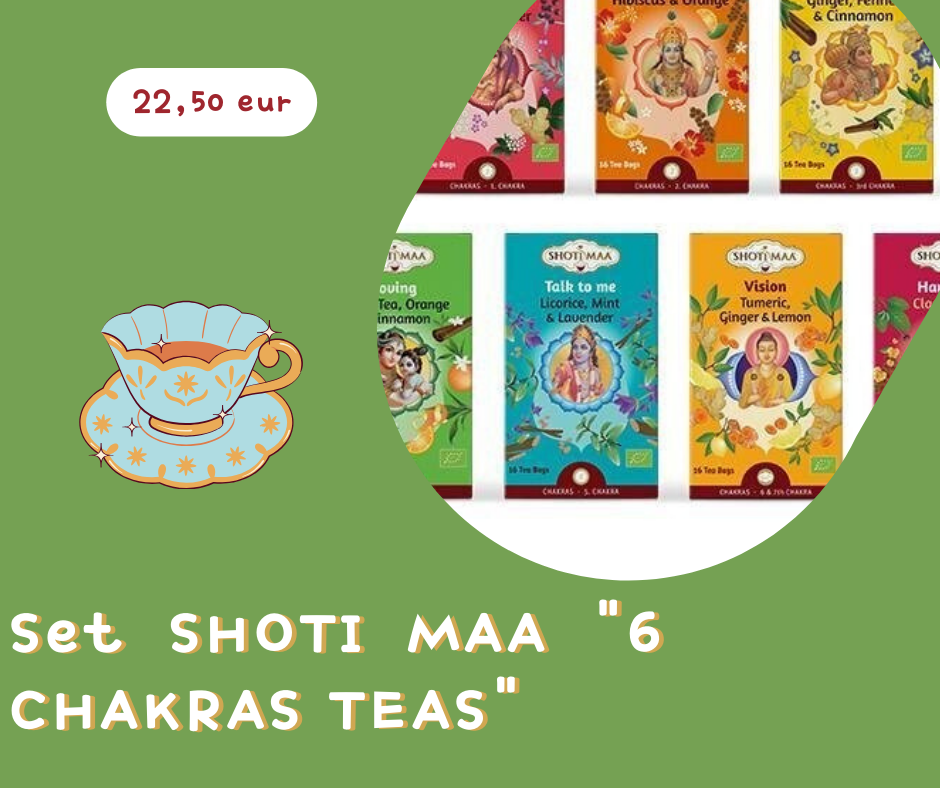 🌿 SET/ SHOTI MAA »6 CHAKRAS TEAS«