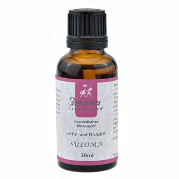 SULOMA ajurvedsko olje za masažo glave (sprostitev napetosti), lasišča ter las/ 30 ml