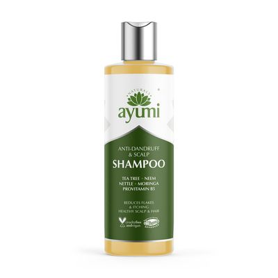 AYUMI Naturals šampon za lase I Proti prhljaju in za zdravo lasišče 250 ml