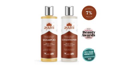 🌼 SET/ AYUMI šampon + balzam za močnejše in gostejše lase