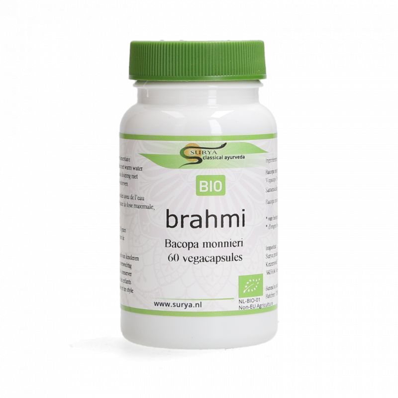 SURYA brahmi (brami) VEGE kapsule plus BIO/ 400 mg/ 60