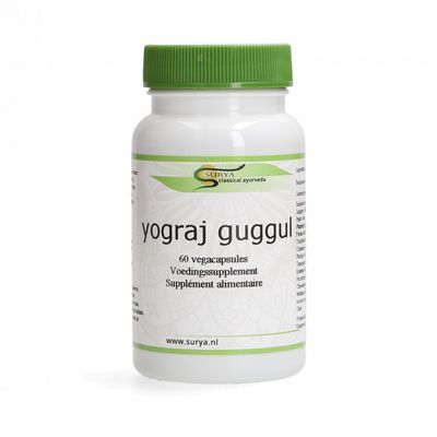 SURYA yograj guggul VEGE kapsule plus BIO/ 600mg/ 60