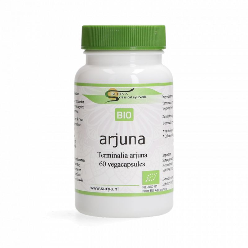 SURYA arjuna (ardžuna) VEGE kapsule plus BIO/ 500 mg/ 60