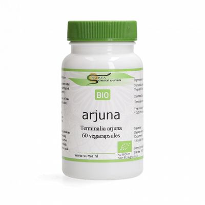 SURYA arjuna (ardžuna) VEGE kapsule plus BIO/ 500 mg/ 60