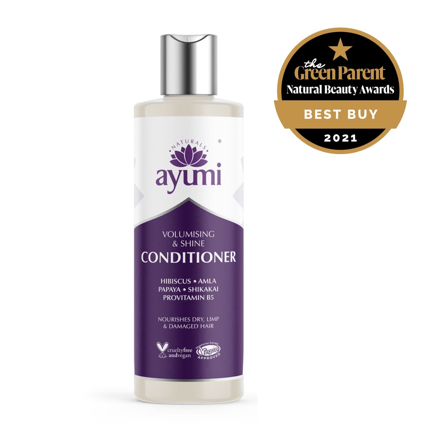 AYUMI Naturals balzam za lase I Za večji volumen in sijaj 250 ml
