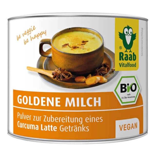 RAAB Vitalfood začimbna mešanica za pripravo zlatega mleka, organic/ 70 g
