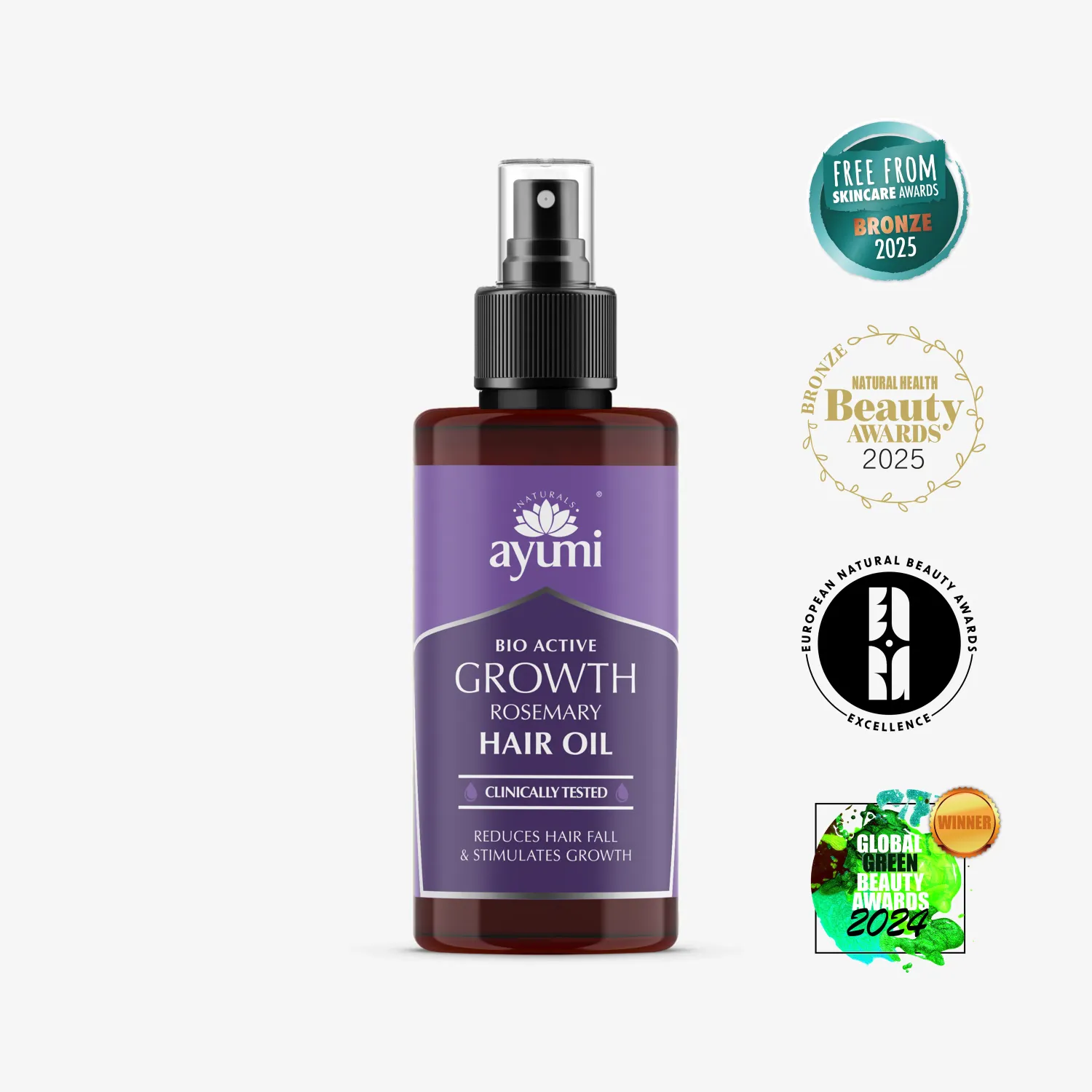 AYUMI bioaktivno olje za lase ROŽMARIN &quot;Hair Growth&quot;/ 100 ml