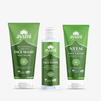 SET/ TRIO za obraz, za nečisto kožo