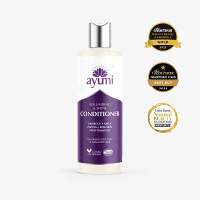 AYUMI Naturals balzam za lase I Za večji volumen in sijaj 250 ml