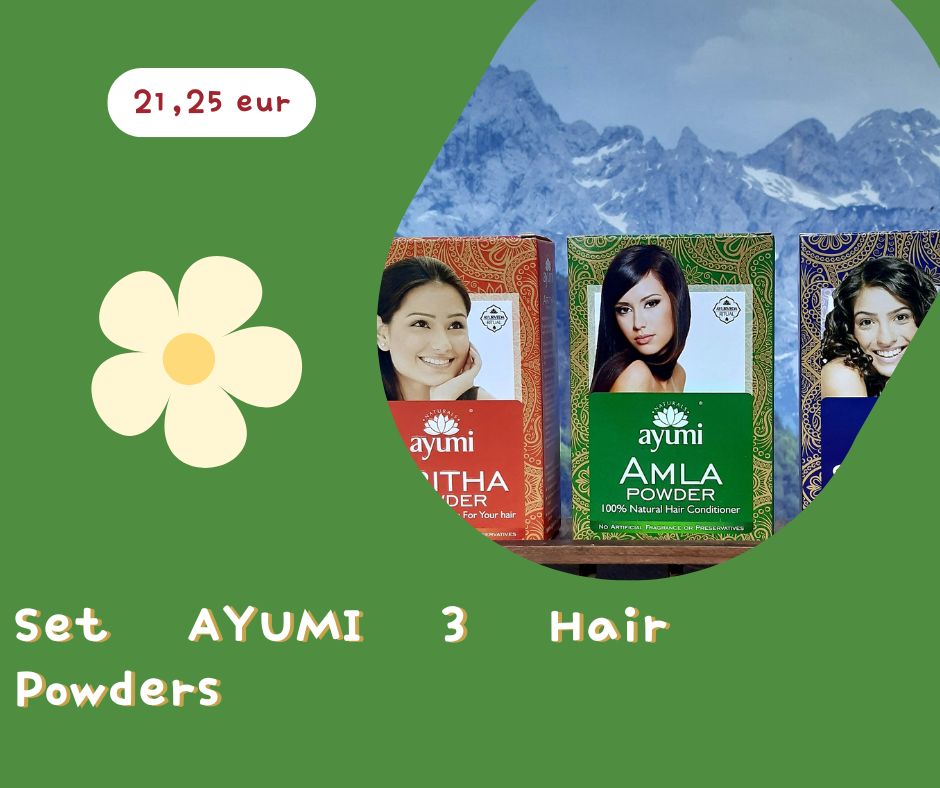 🌼 SET/ AYUMI "3 HAIR POWDERS"