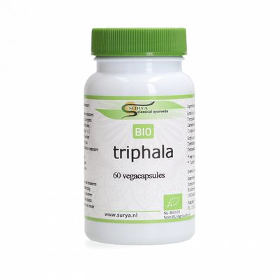 SURYA triphala (trifala) VEGE kapsule plus BIO/ 600 mg/ 60