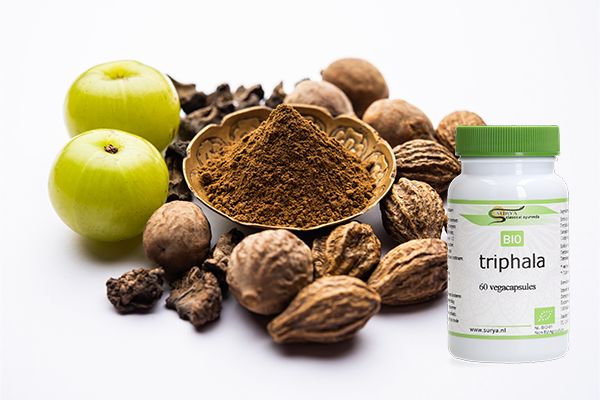 SURYA triphala (trifala) VEGE kapsule plus BIO/ 600 mg/ 60