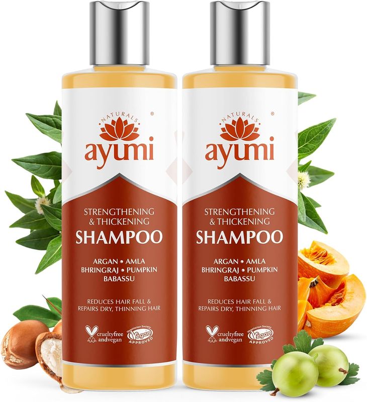 AYUMI Natural šampon za lase I Za rast in krepitev las 250 ml