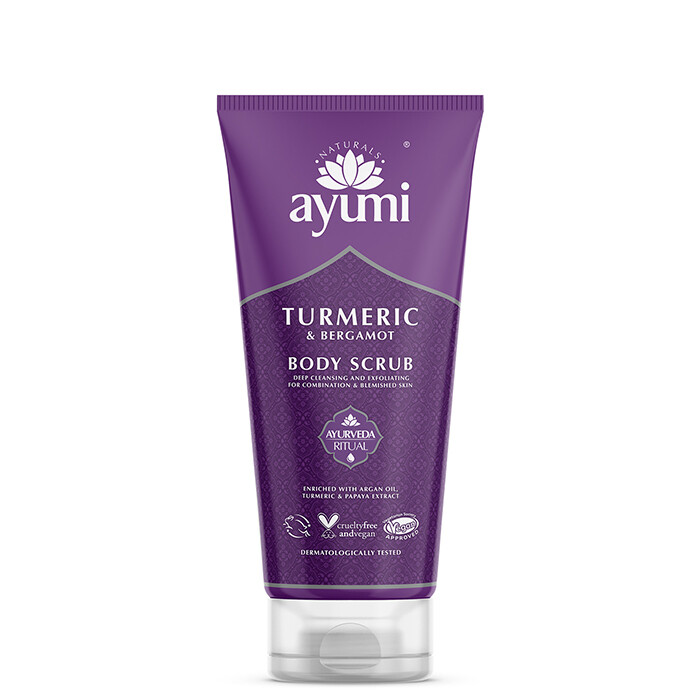 AYUMI piling za telo KURKUMA & PAPAJA 200 ml