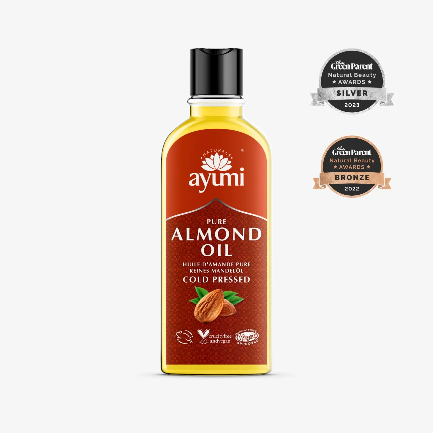 AYUMI mandljevo olje 100 % naravno/ 150 ml