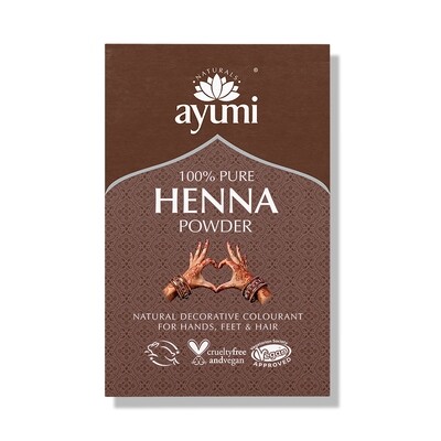 AYUMI kana v prahu za lase 100 % naravna/ 500 g