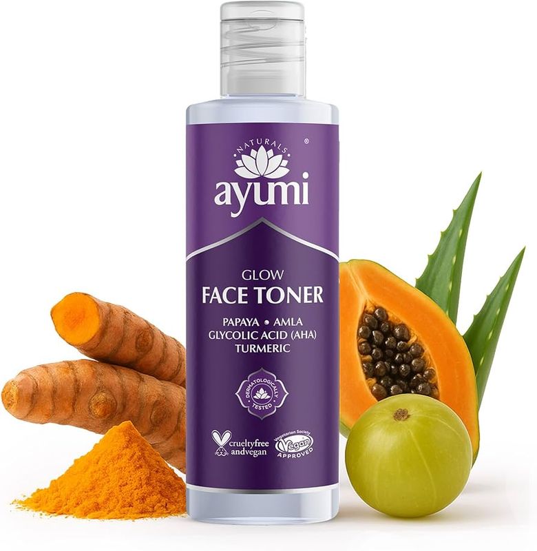 AYUMI tonik za obraz PAPAJA &amp; KURKUMA 150 ml
