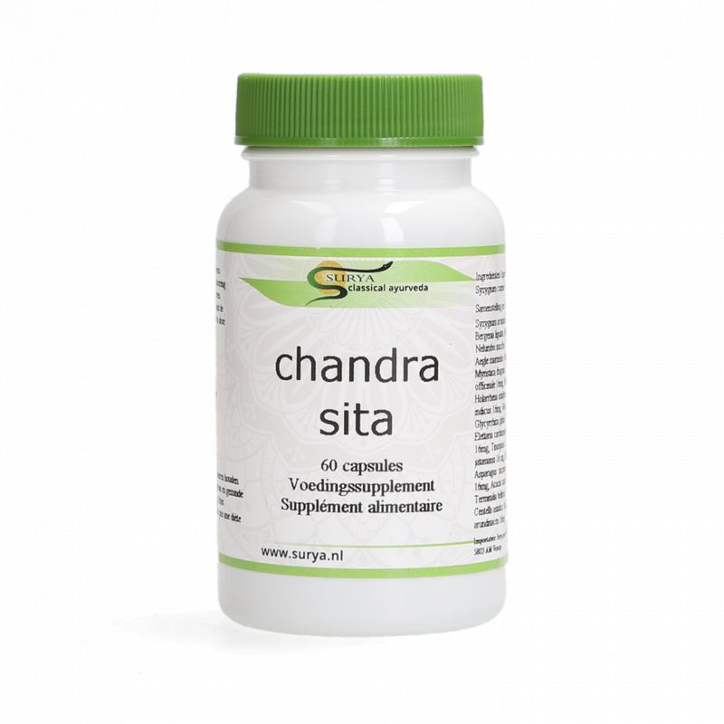 SURYA Chandra sita VEGE kapsule plus BIO/ 500 mg/ 60