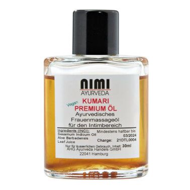 NIMI Kumari (Premium-rezeptur 2) Thailam olje za ženske; za masažo in nego intimnih predelov/ 30 ml