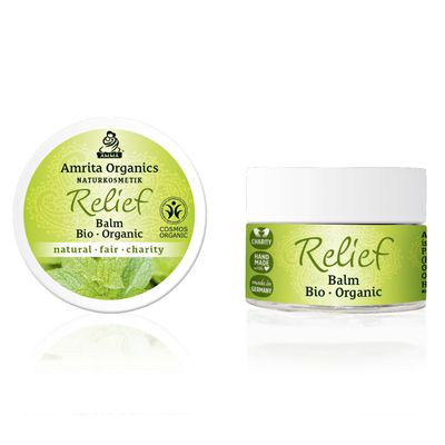 AMRITA ORGANICS Relief Balm/ 15 ml AMRITA ORGANICS Relief Balm/ 15 ml
