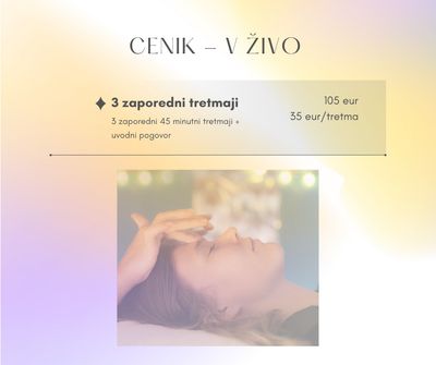 Reiki tretma/3 x 45 min + Pogovor/ V ŽIVO