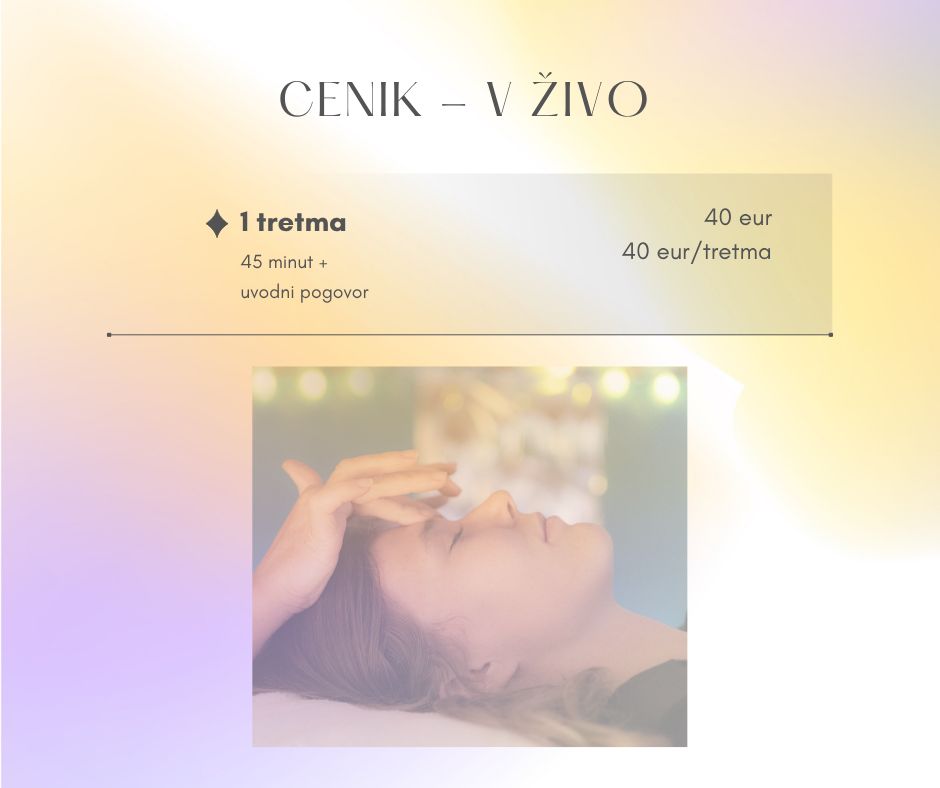 Reiki tretma/45 min + Pogovor/ V ŽIVO