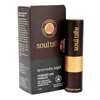 SoulTree ajurvedski kajal (kohl) "eyeliner" ČRNA/ 3 g