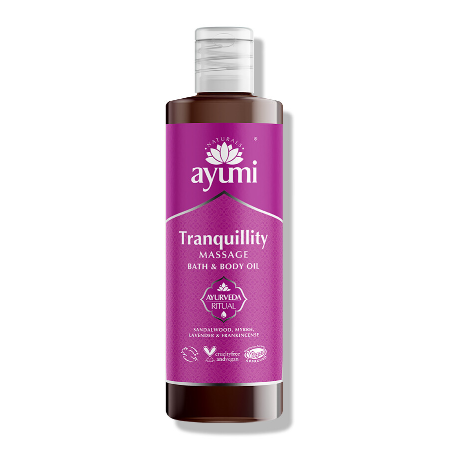 AYUMI masažno olje ali olje za kopel &amp; telo TRANQUILITY/ 250 ml