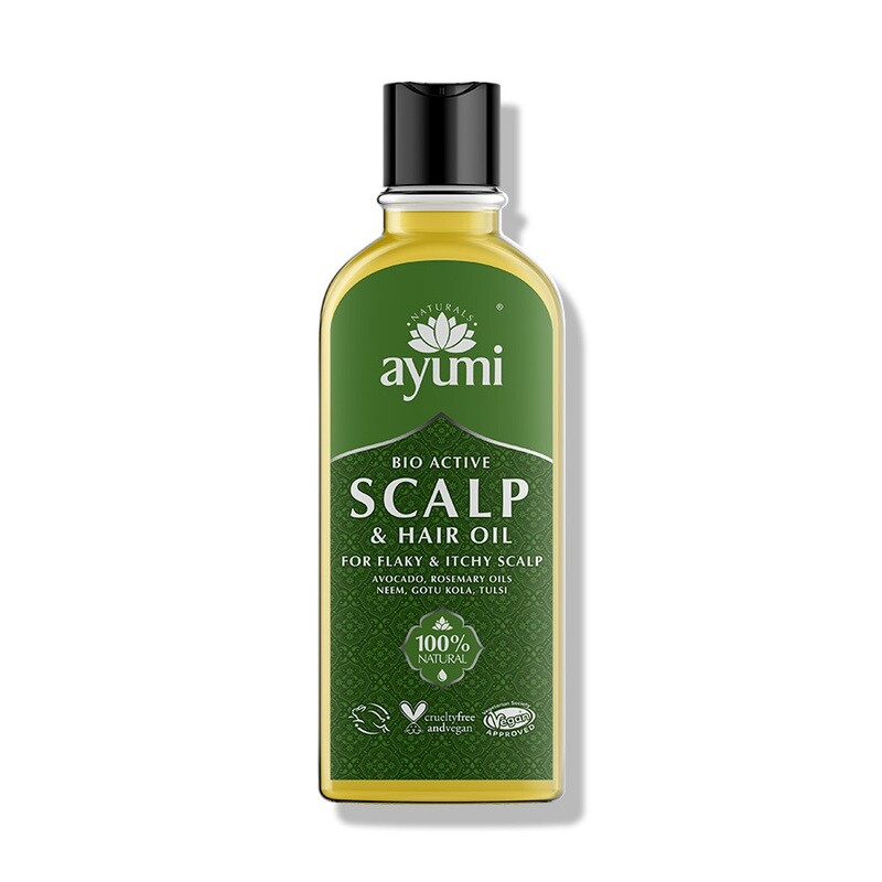 AYUMI BIO Active olje za občutljivo lasišče (tudi proti prhljaju)/ 150 ml