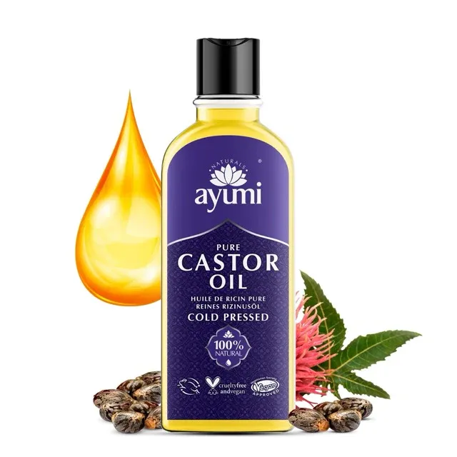 AYUMI ricinusovo olje 100 % natural hladno stiskano/ 150 ml