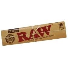 RAW - CLASSIC NATURAL UNREFINED HEMP ROLLING PAPERS (KING SLIM)
