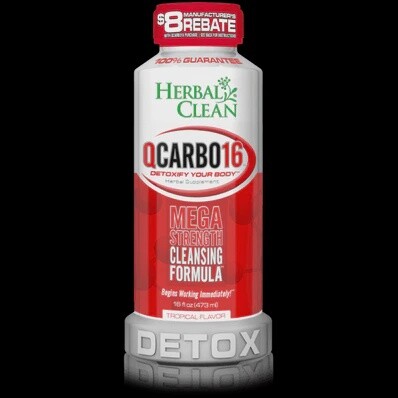 HERBAL CLEAN - QCARBO 1 STEP MACIMUM CLEANSE 473ML