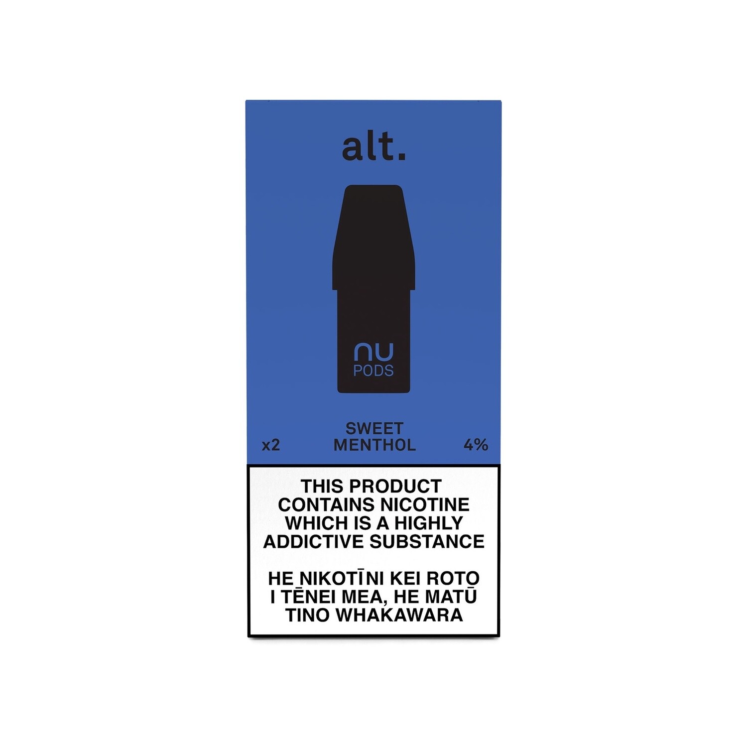 ALT NU - 40MG POD SWEET MENTHOL (2PC/PK)