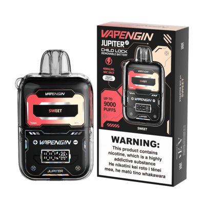 VAPENGIN JUPITER 2 STARTER KIT 9000PF 20MG SWEET