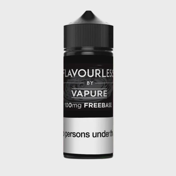 VAPURE - FLAVOURLESS 100ML 18MG